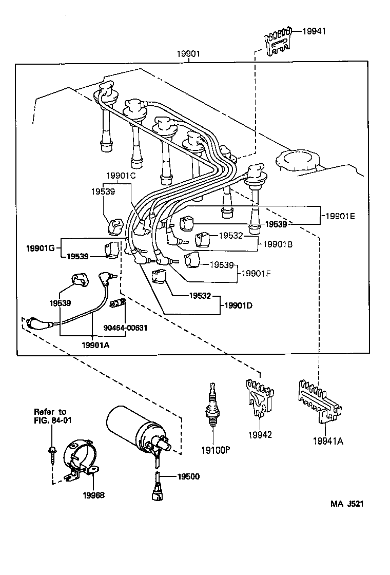  CROWN |  IGNITION COIL SPARK PLUG