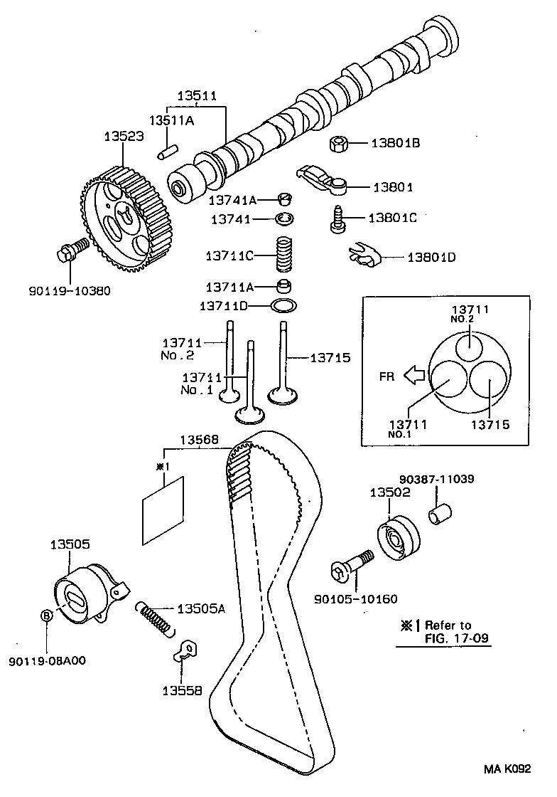  STARLET |  CAMSHAFT VALVE