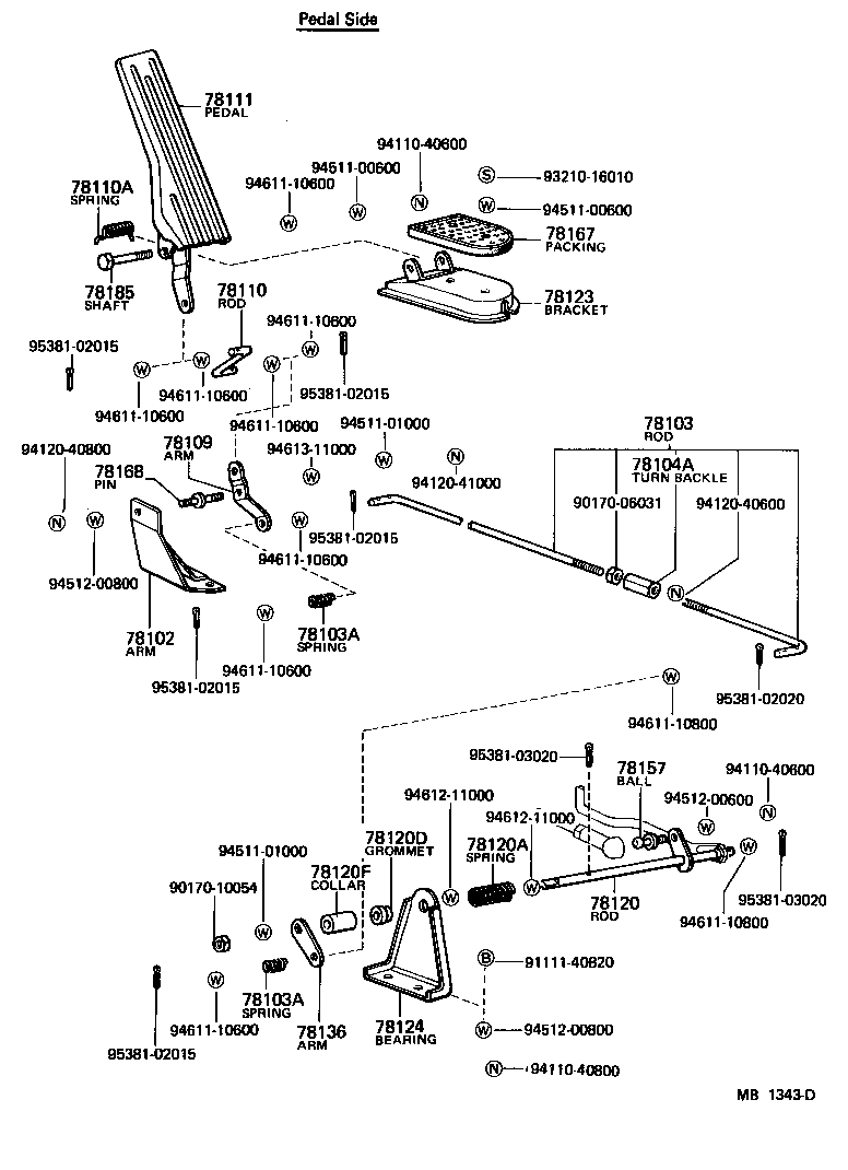  HEAVY DUTY TRUCK |  ACCELERATOR LINK