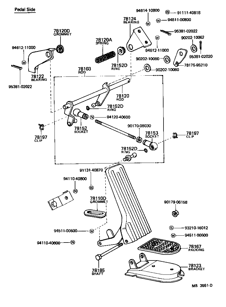  HEAVY DUTY TRUCK |  ACCELERATOR LINK