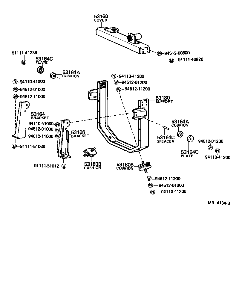  HEAVY DUTY TRUCK |  RADIATOR SUPPORT WIND GUIDE