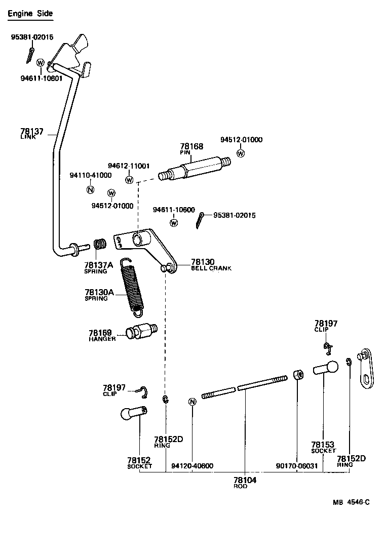  HEAVY DUTY TRUCK |  ACCELERATOR LINK