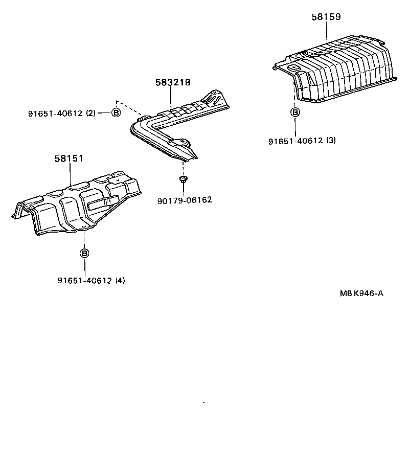  CAMRY |  FLOOR INSULATOR