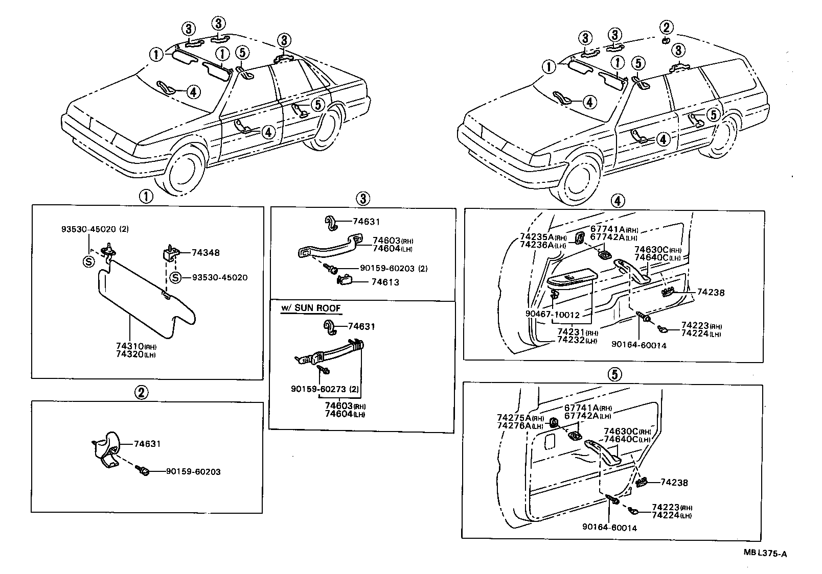  CAMRY |  ARMREST VISOR