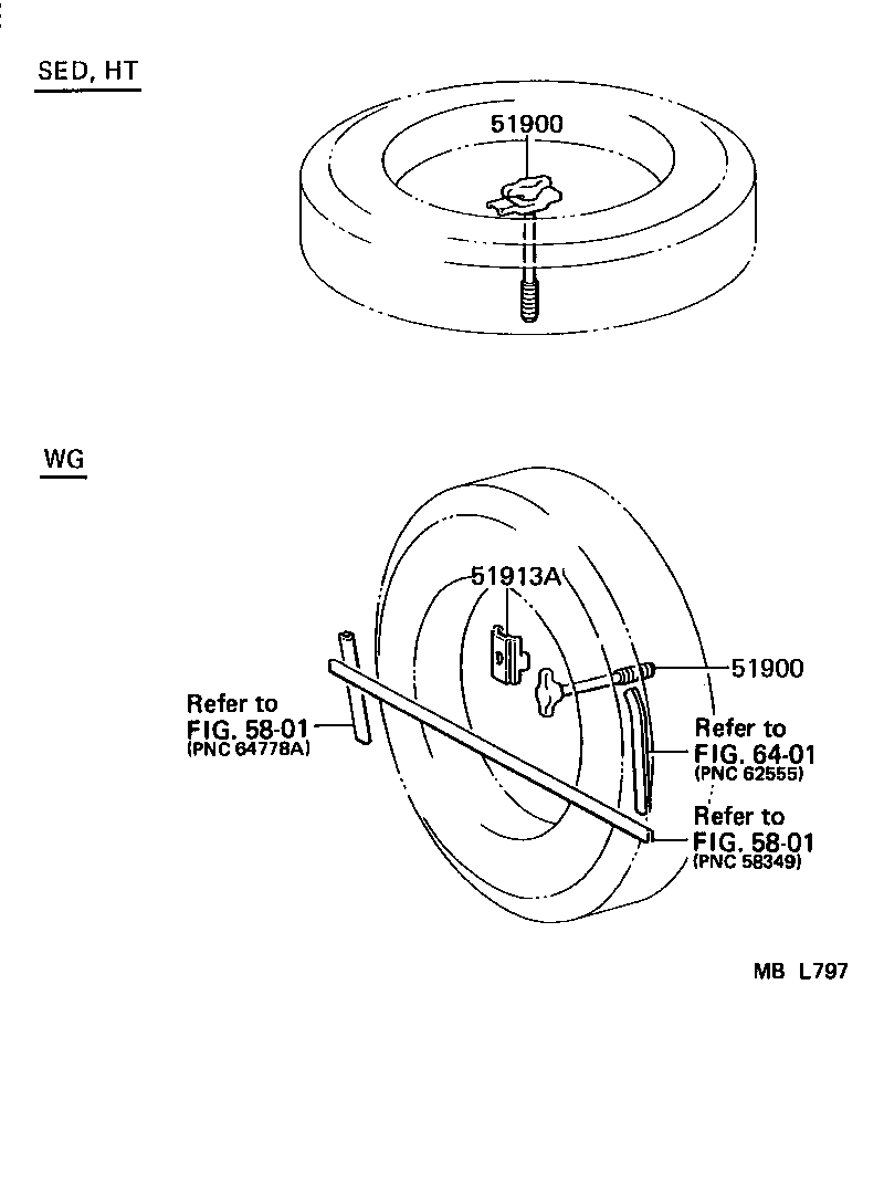  CROWN |  SPARE WHEEL CARRIER