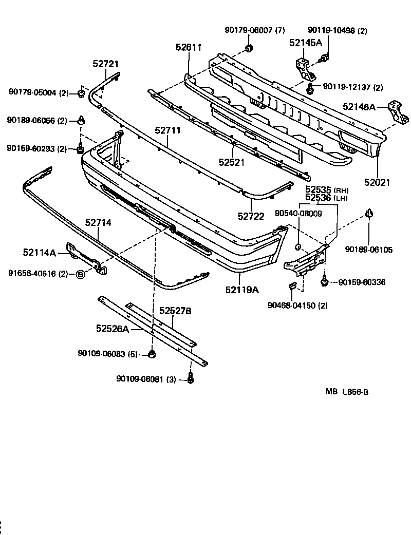 CROWN |  FRONT BUMPER BUMPER STAY