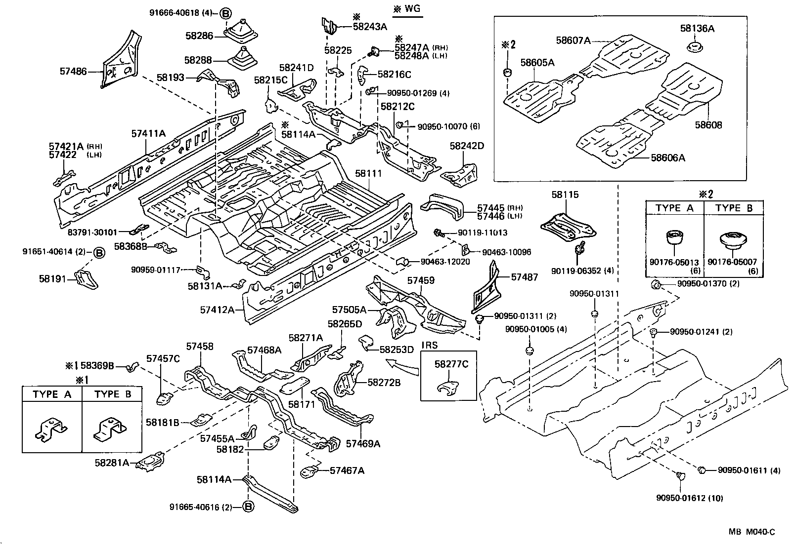  CROWN |  FLOOR PAN LOWER BACK PANEL