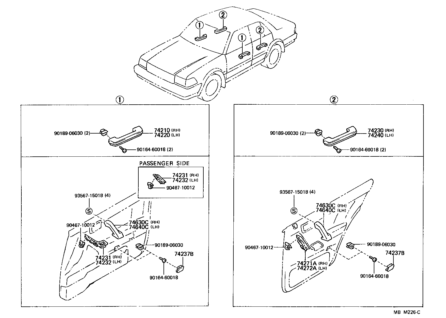  CROWN |  ARMREST VISOR