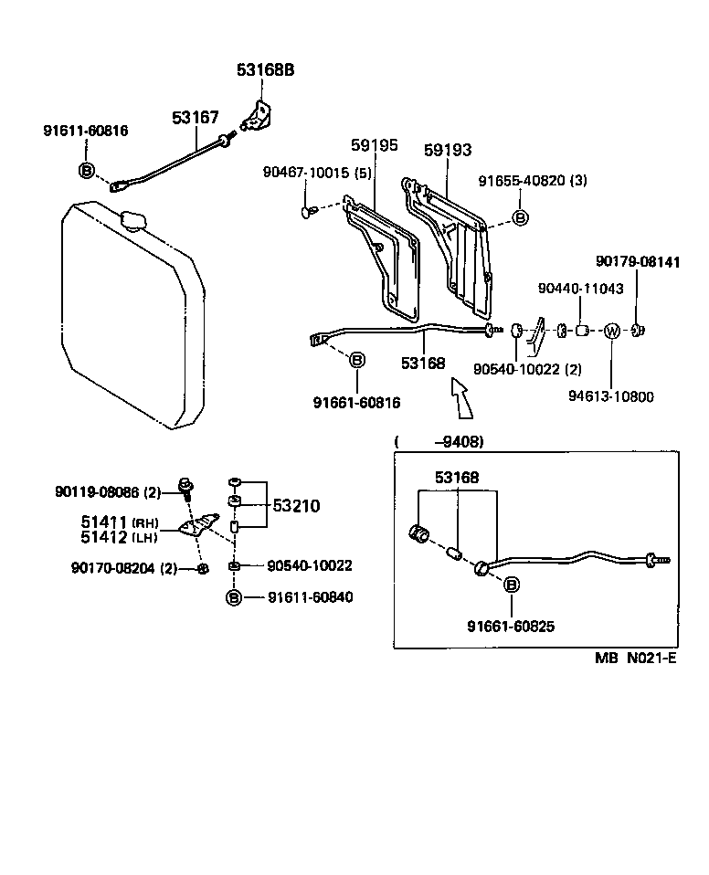  DYNA150 |  RADIATOR SUPPORT WIND GUIDE