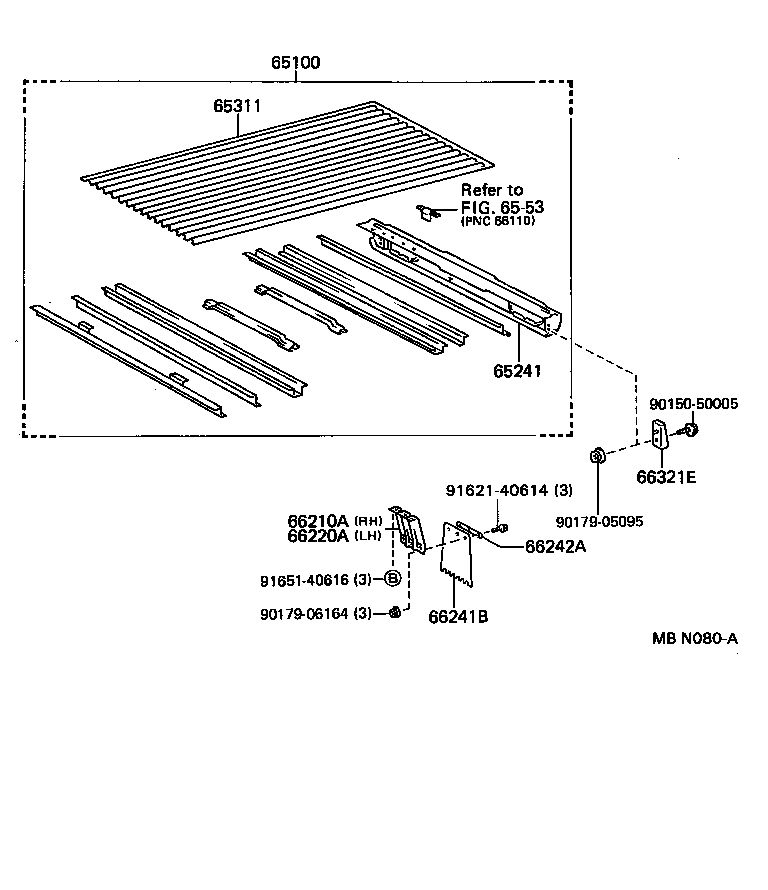  DYNA150 |  REAR BODY FLOOR FENDER