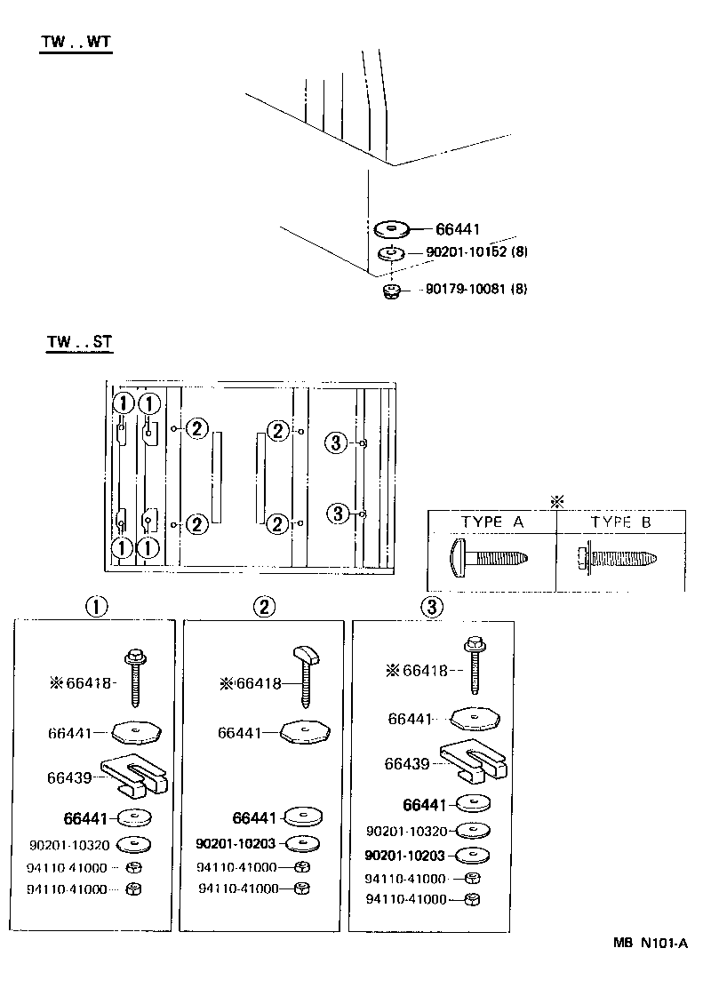  DYNA150 |  REAR BODY MOUNTING