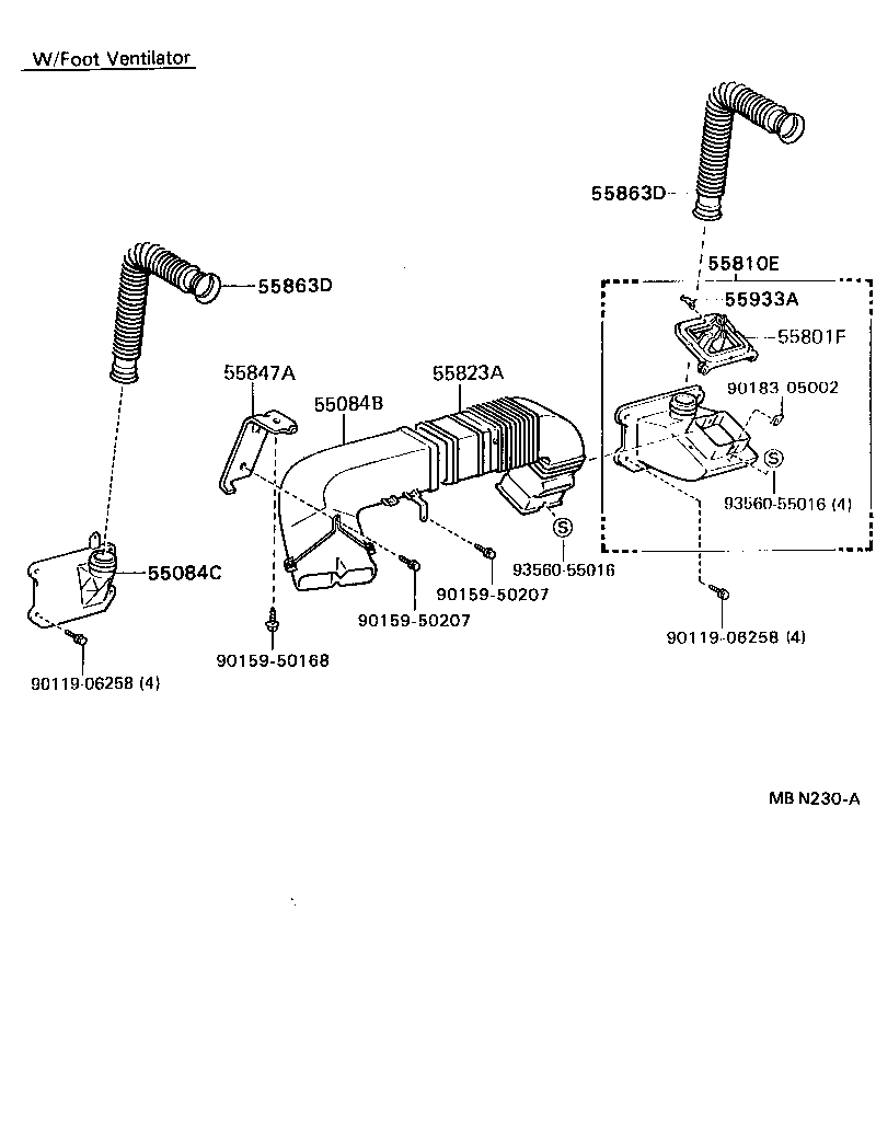  DYNA 200 |  FRONT VENTILATOR