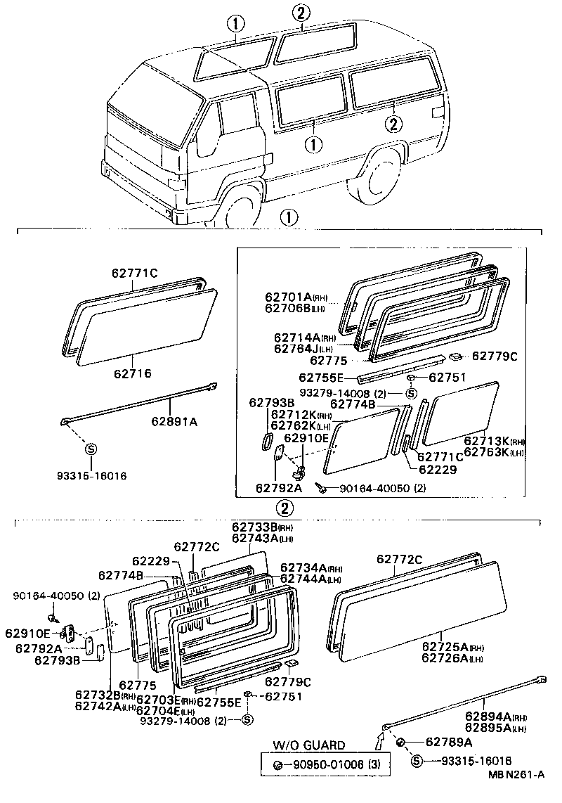  DYNA 200 |  SIDE WINDOW