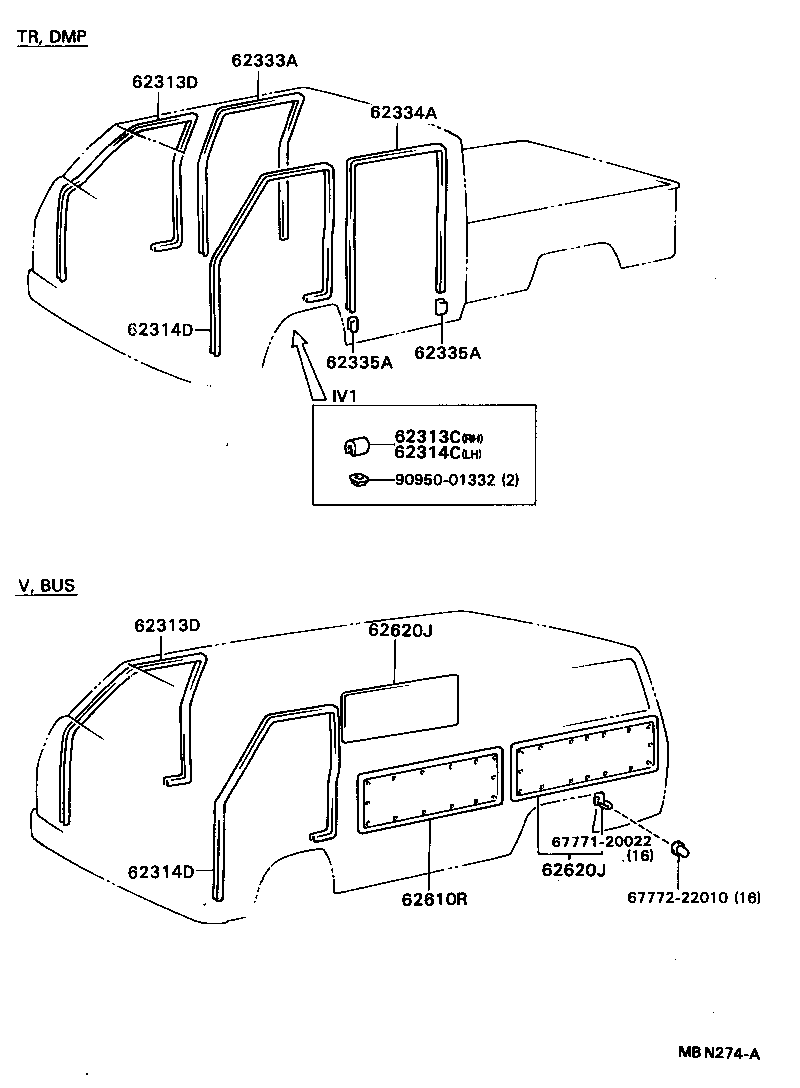  DYNA 200 |  INSIDE TRIM BOARD