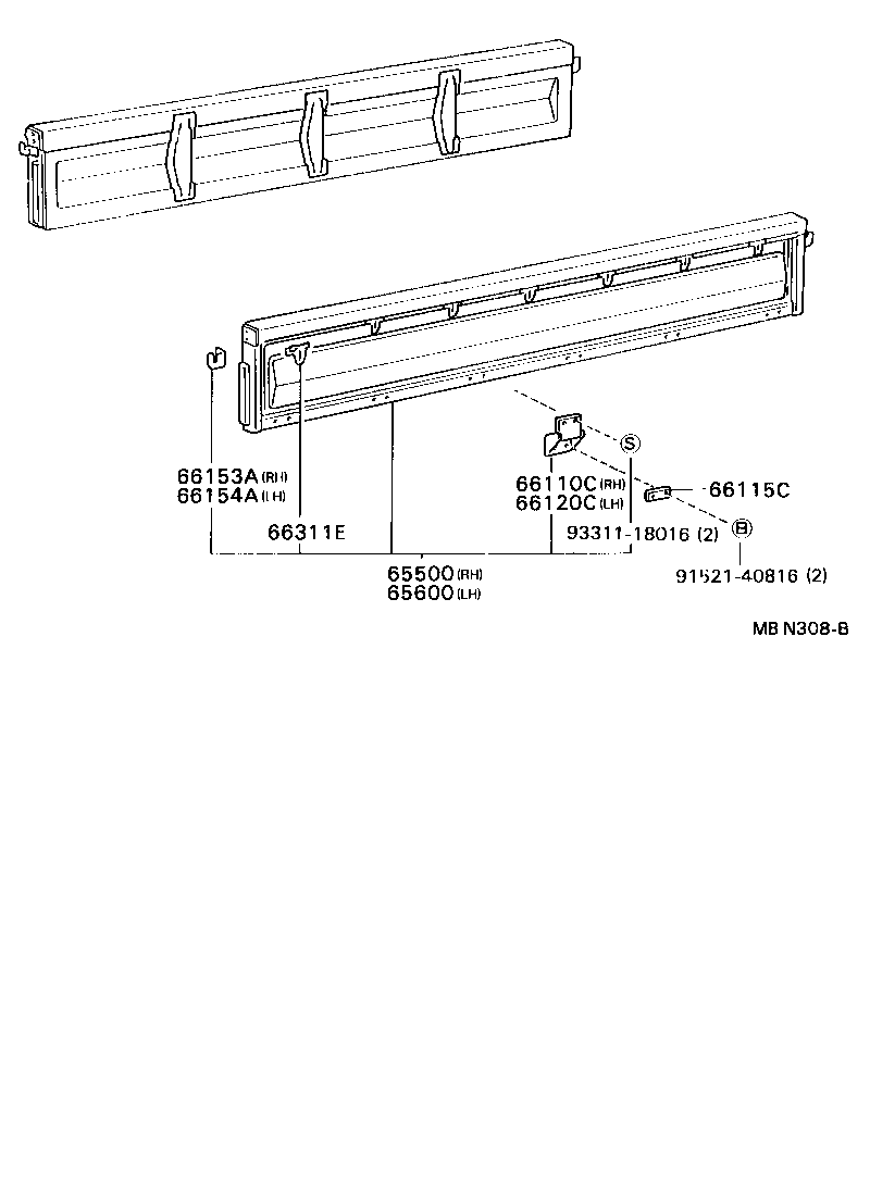  DYNA 200 |  REAR BODY SIDE PANEL