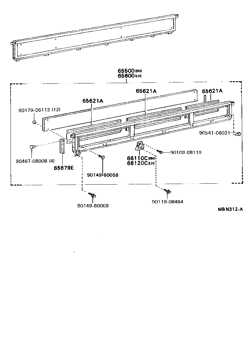  DYNA 200 |  REAR BODY SIDE PANEL