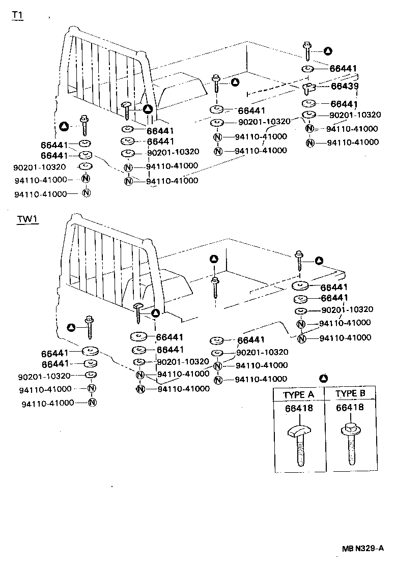  DYNA 200 |  REAR BODY MOUNTING