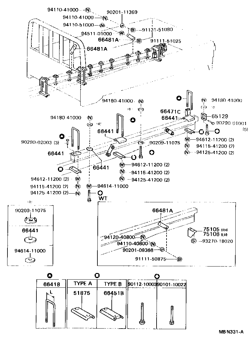  DYNA 200 |  REAR BODY MOUNTING