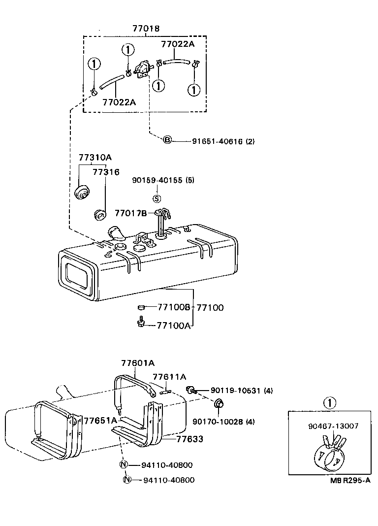  DYNA 200 |  FUEL TANK TUBE