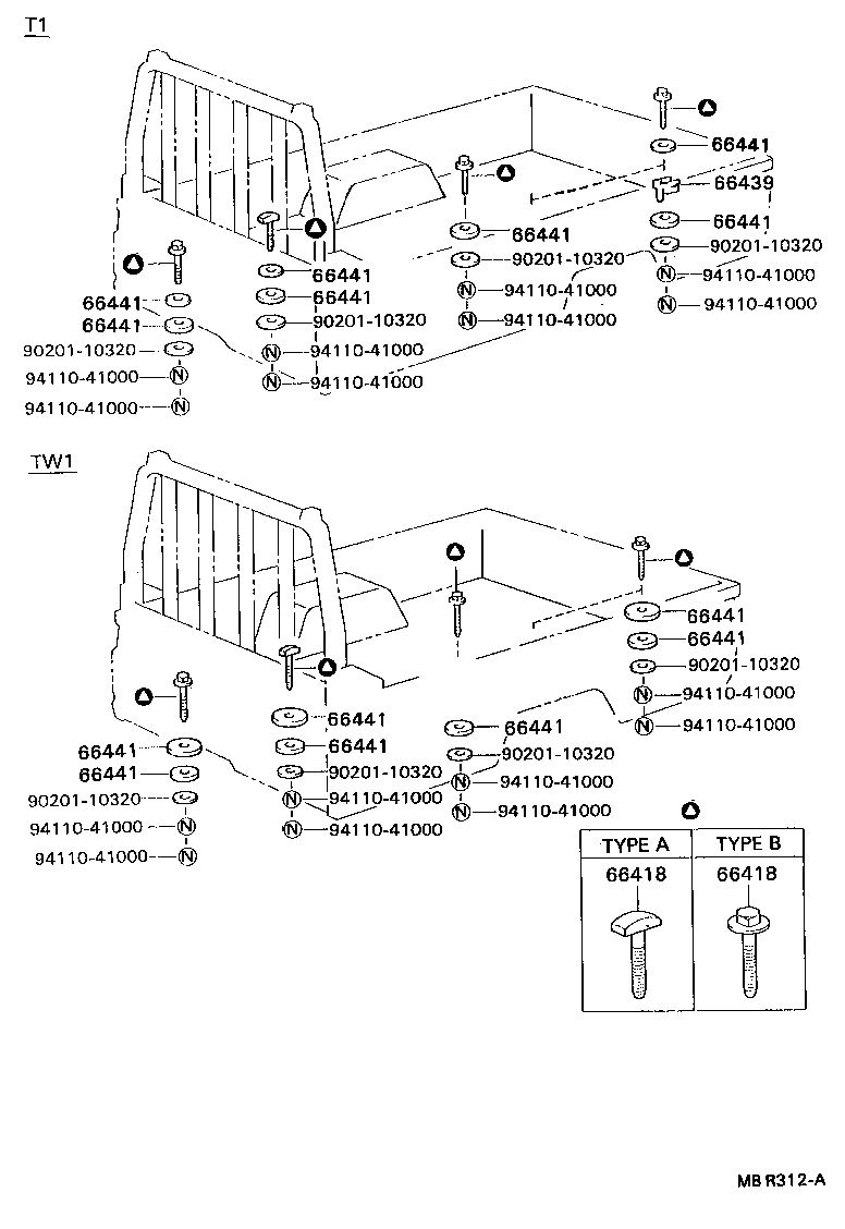  DYNA 200 |  REAR BODY MOUNTING