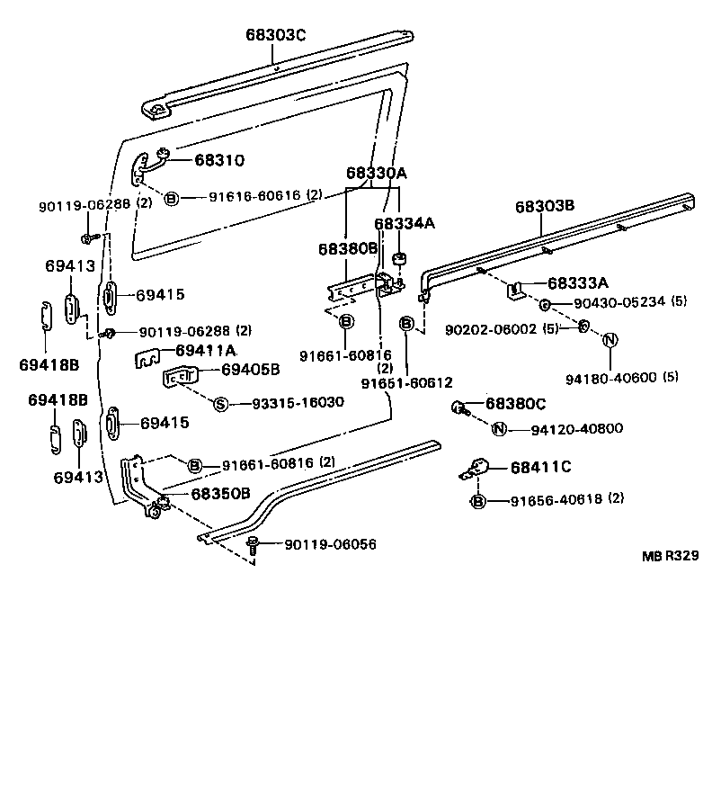  DYNA 200 |  SLIDE ROLLER RAIL