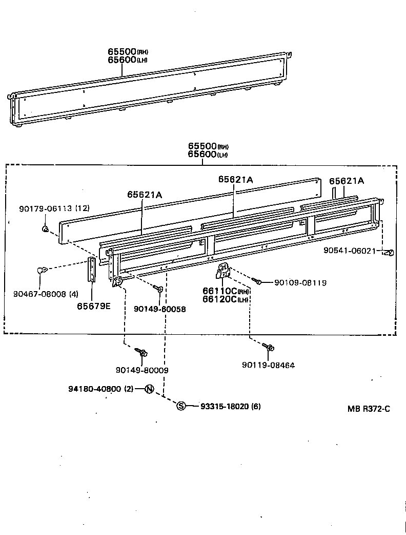  DYNA 200 |  REAR BODY SIDE PANEL