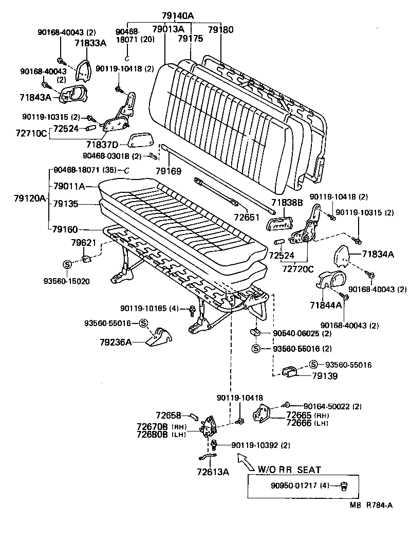  LITEACE |  SEAT SEAT TRACK