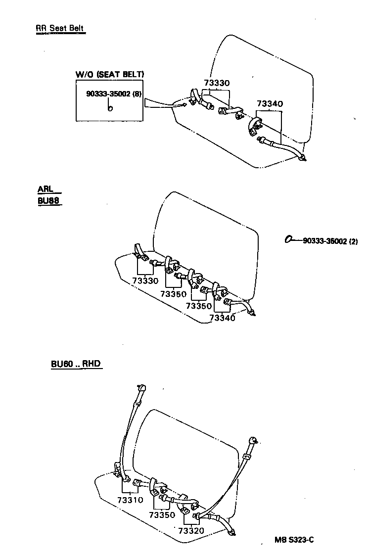  DYNA 200 |  SEAT BELT