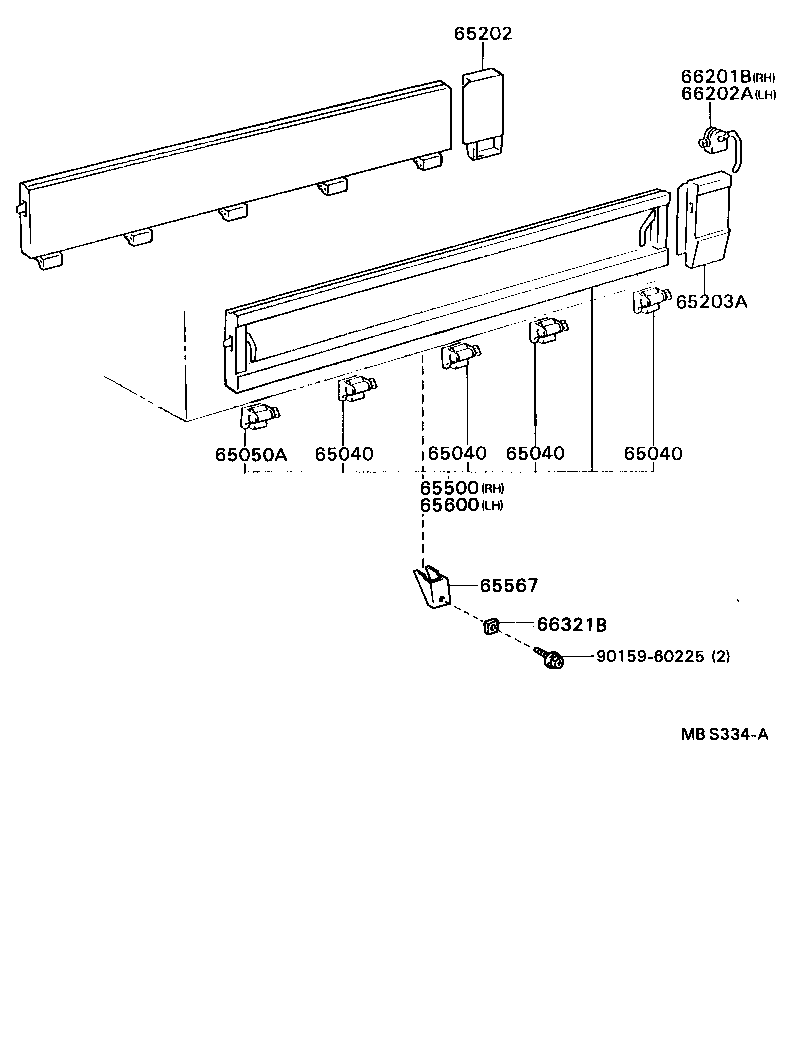  DYNA 200 |  REAR BODY SIDE PANEL