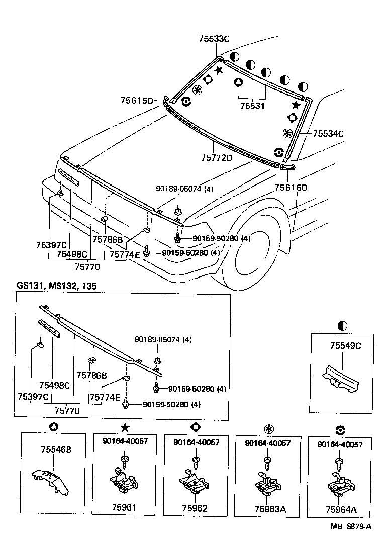  CROWN |  FRONT MOULDING