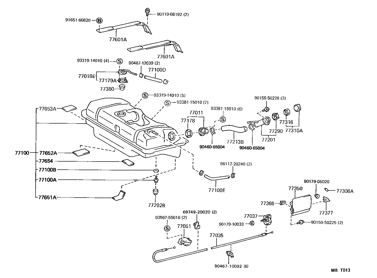  CROWN |  FUEL TANK TUBE