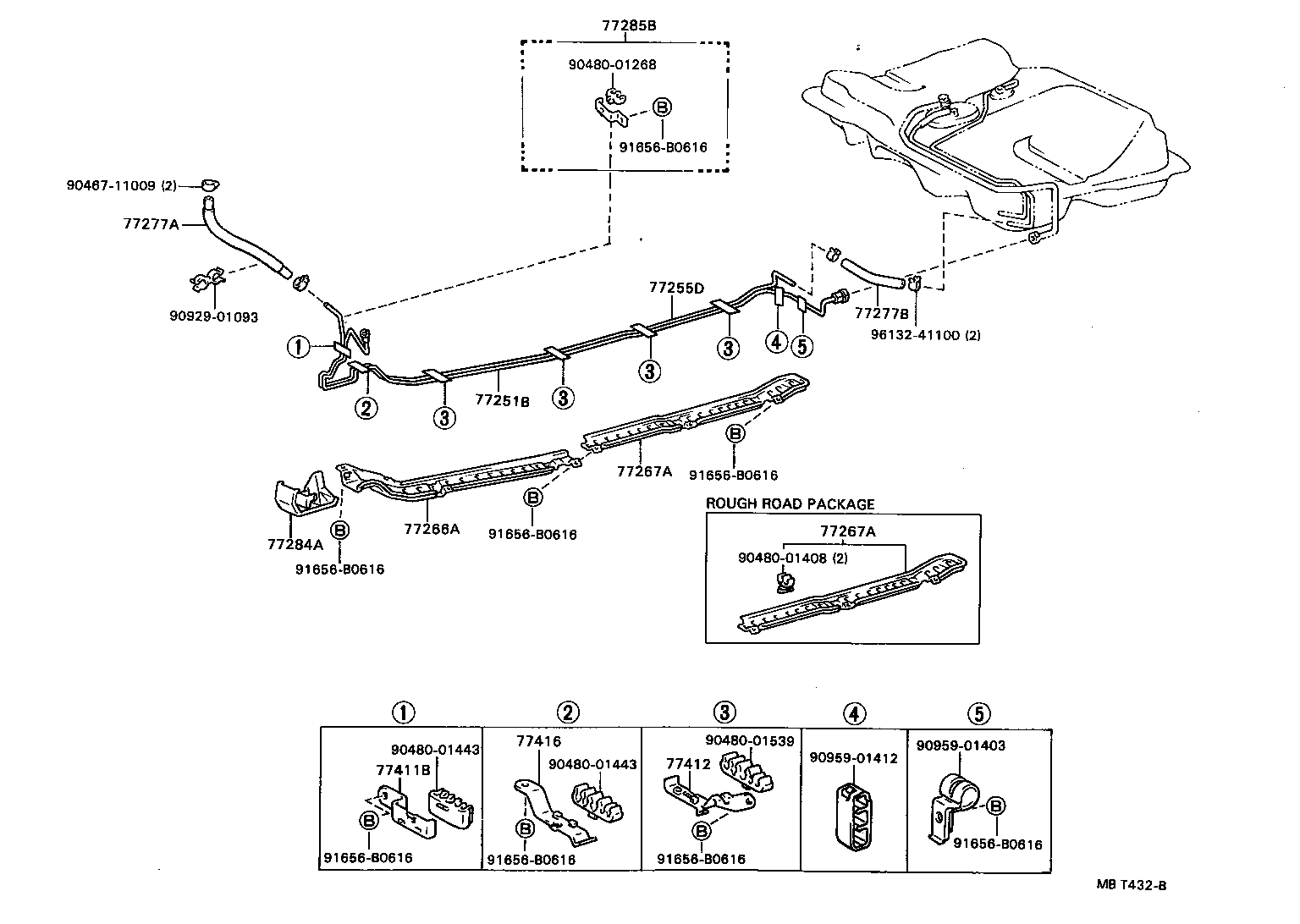  CELICA |  FUEL TANK TUBE