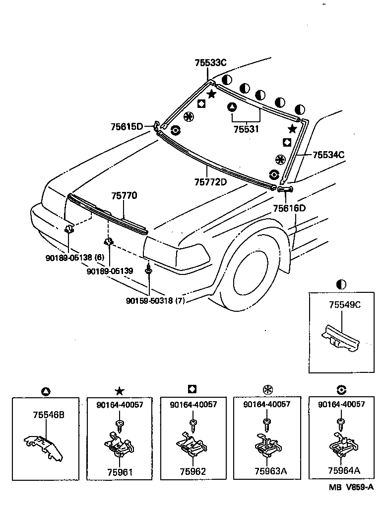  CROWN |  FRONT MOULDING