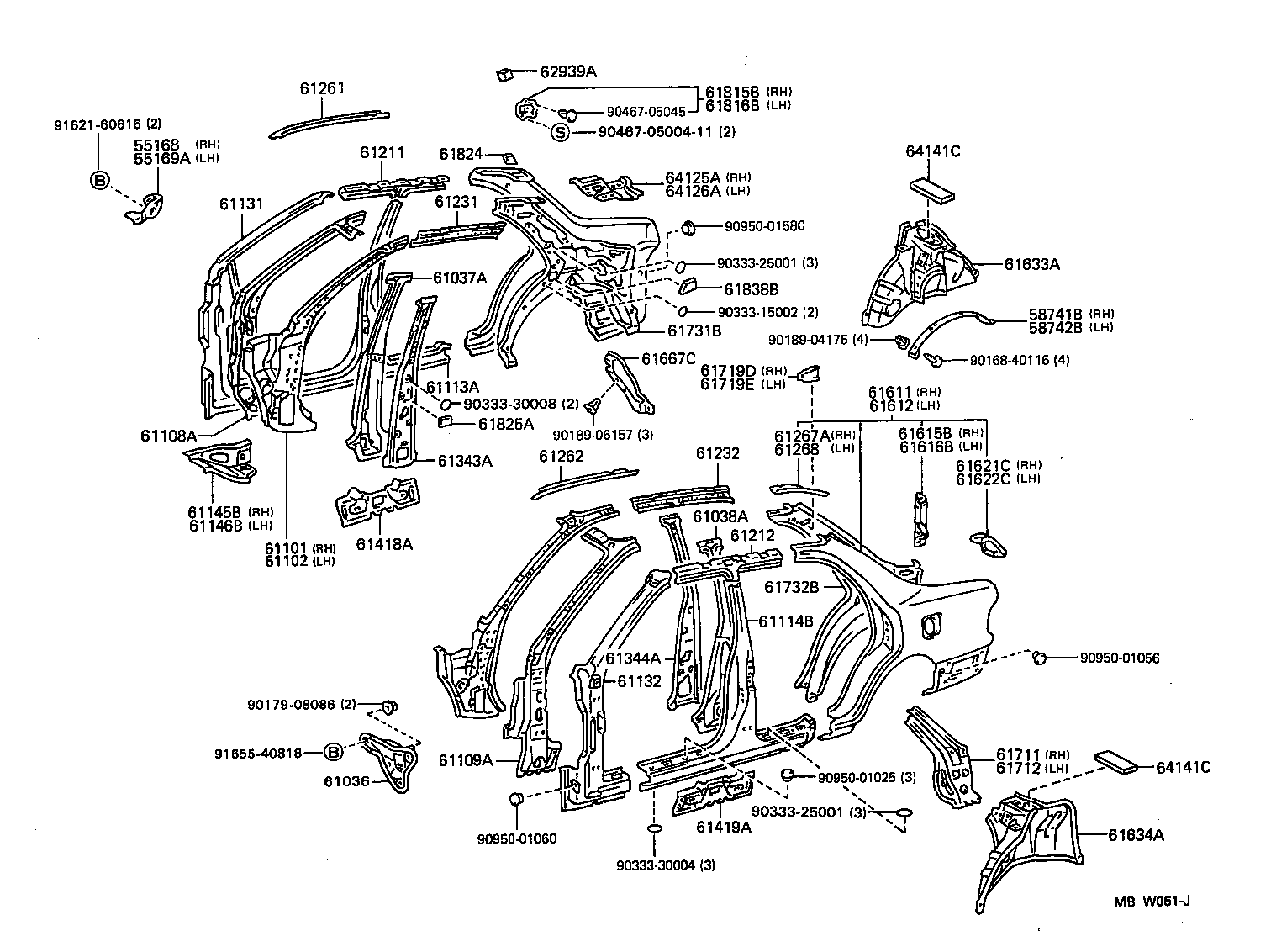  ES300 |  SIDE MEMBER