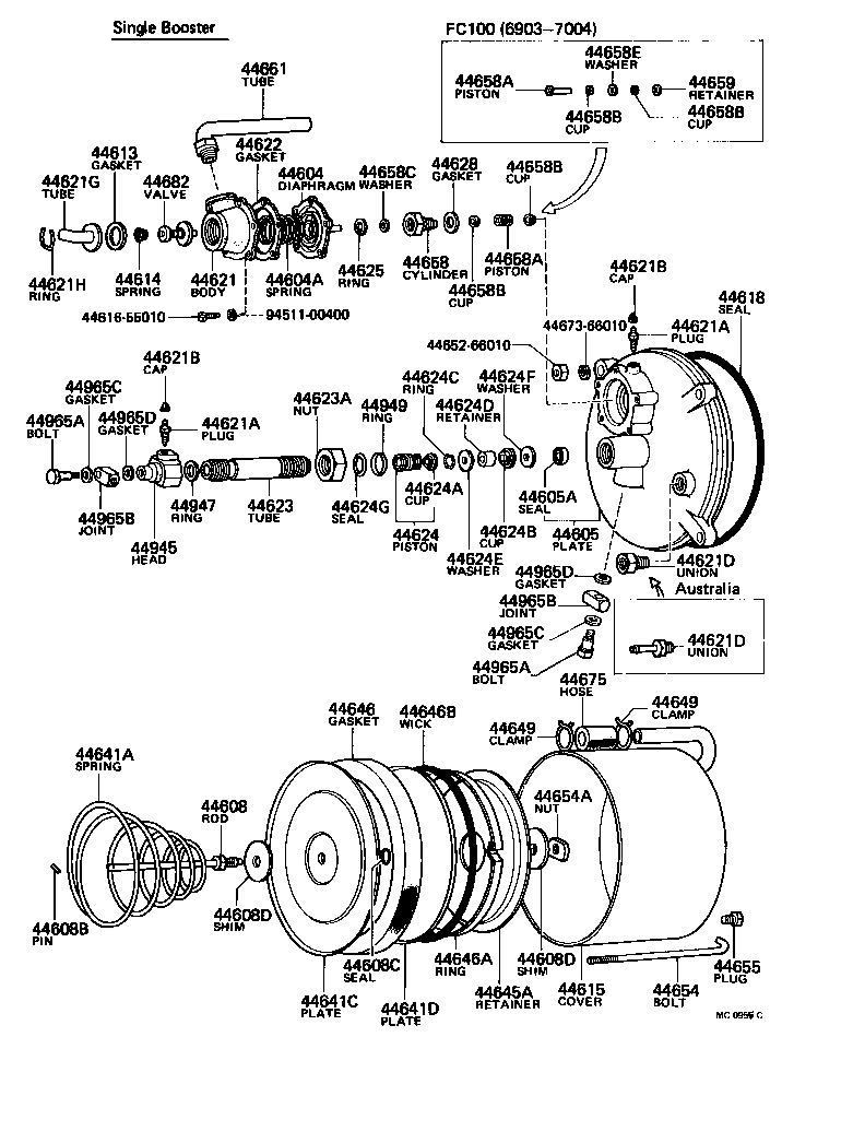  HEAVY DUTY TRUCK |  BRAKE BOOSTER VACUUM TUBE