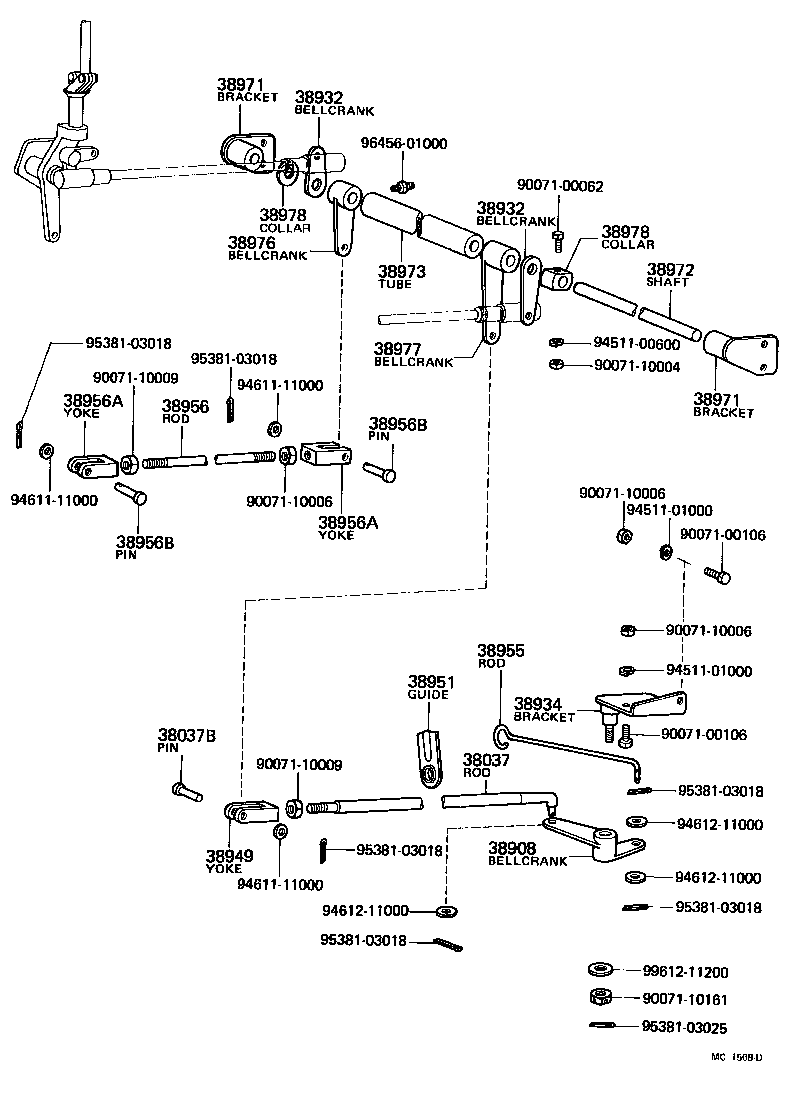  HEAVY DUTY TRUCK |  POWER TAKE OFF LEVER LINK
