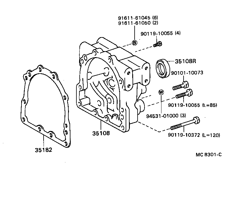  DYNA 200 |  EXTENSION HOUSING ATM