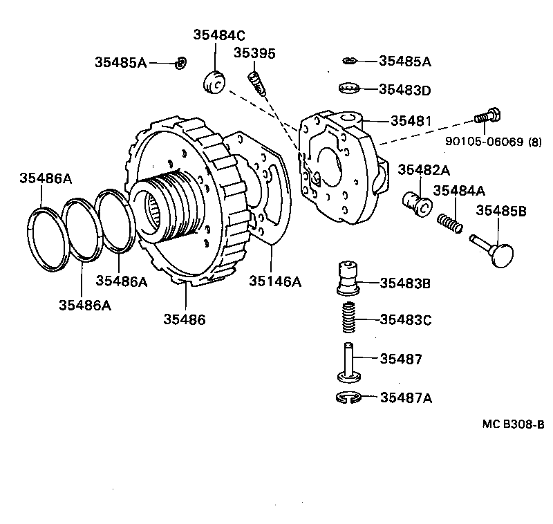  COASTER |  REAR OIL PUMP GOVERNOR ATM