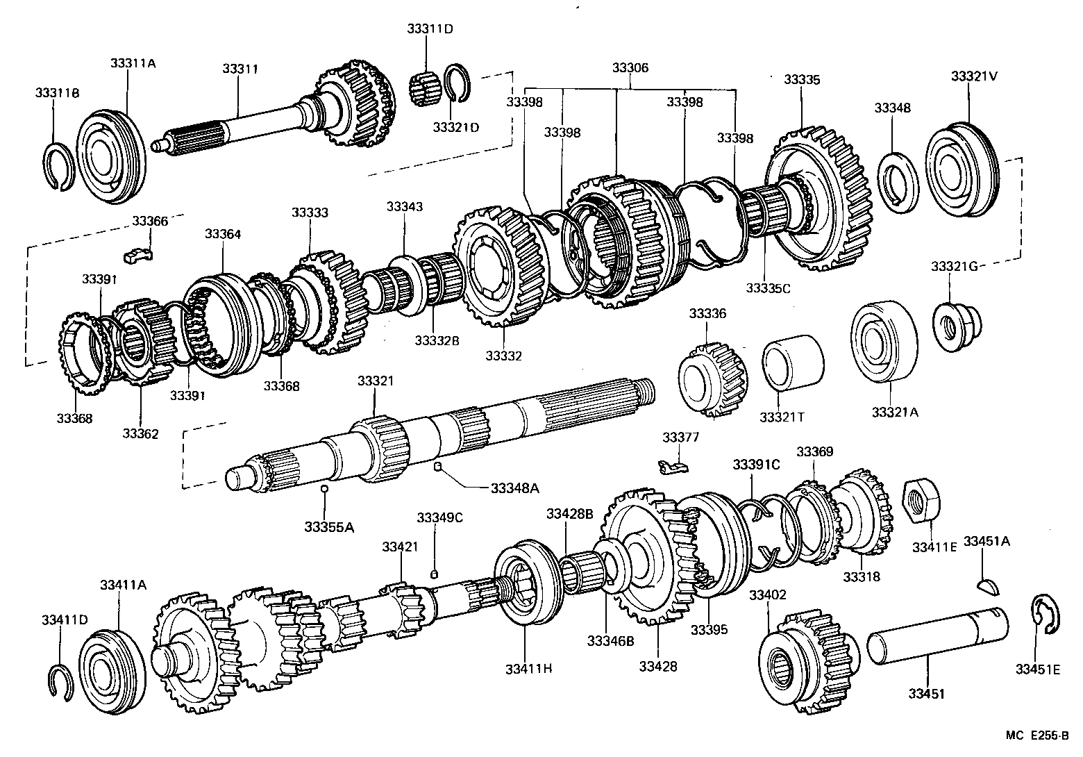  LAND CRUISER 60 |  TRANSMISSION GEAR MTM