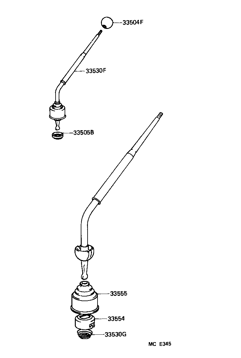  LAND CRUISER 60 |  SHIFT LEVER RETAINER