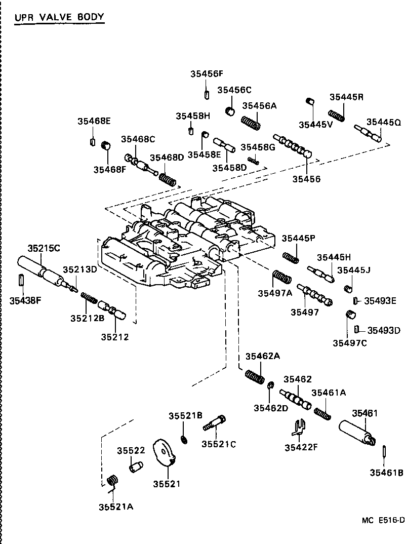  CROWN |  VALVE BODY OIL STRAINER ATM