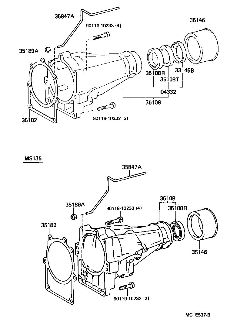  CROWN |  EXTENSION HOUSING ATM