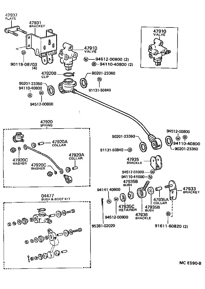  DYNA100 |  BRAKE TUBE CLAMP