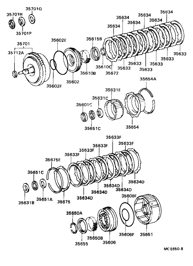  DYNA 200 |  BRAKE BAND MULTIPLE DISC CLUTCH ATM