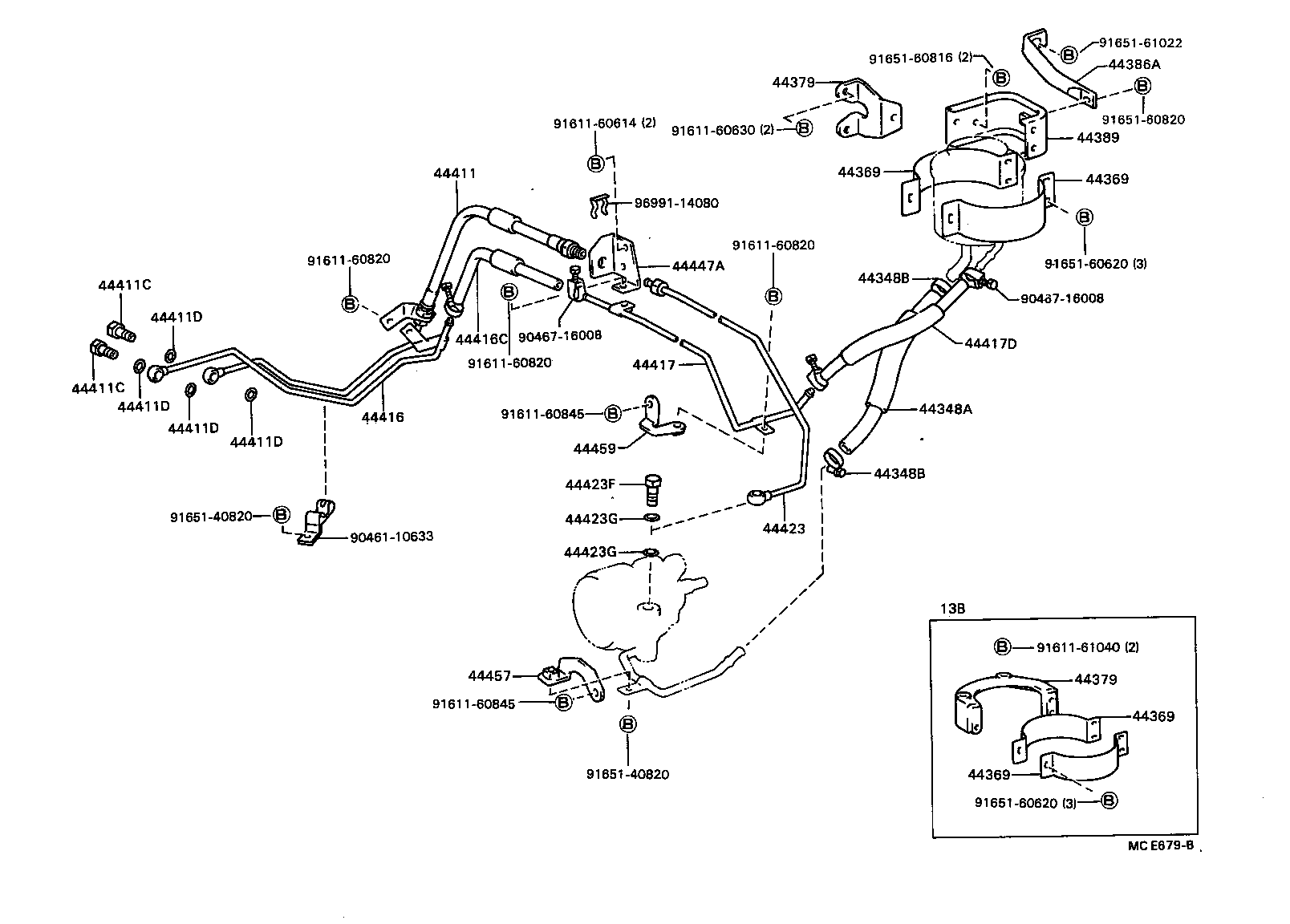  DYNA 200 |  POWER STEERING TUBE