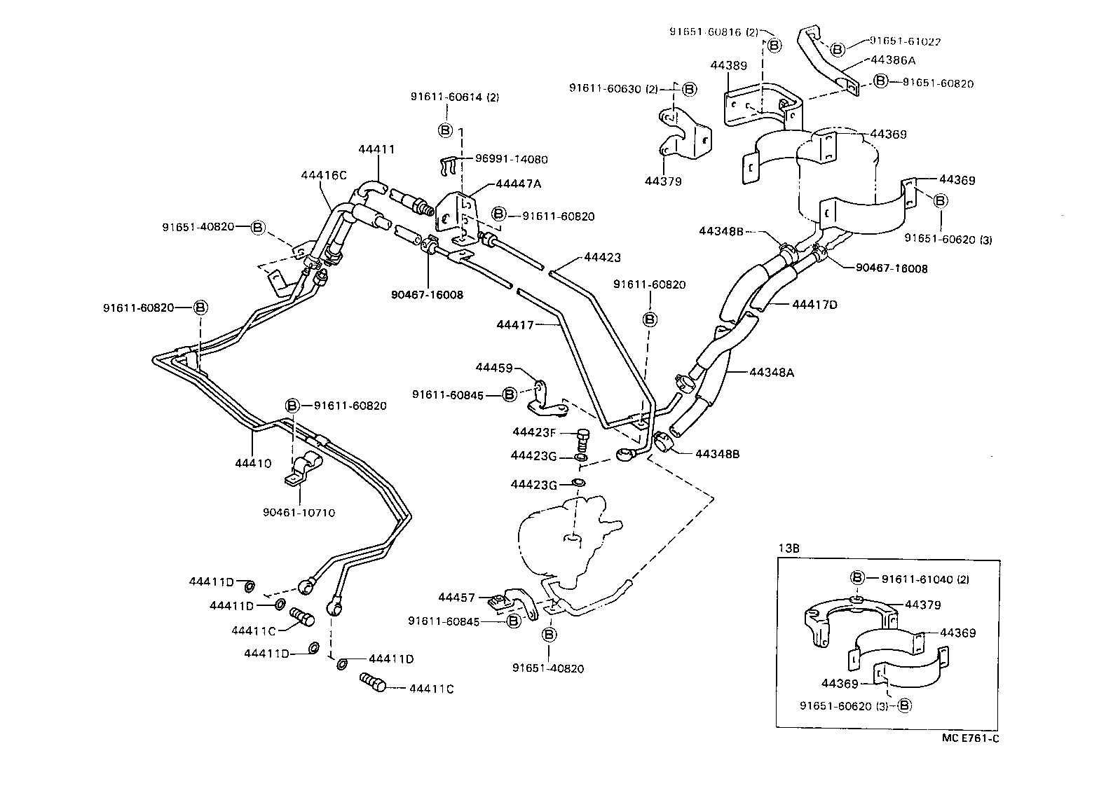  DYNA 200 |  POWER STEERING TUBE