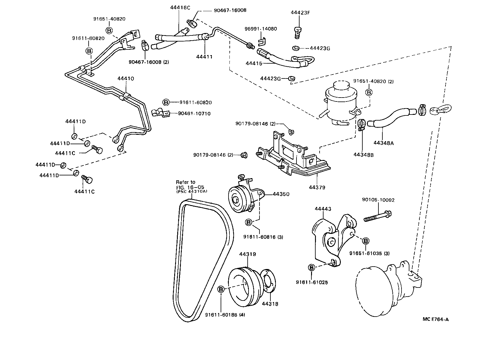  DYNA 200 |  POWER STEERING TUBE