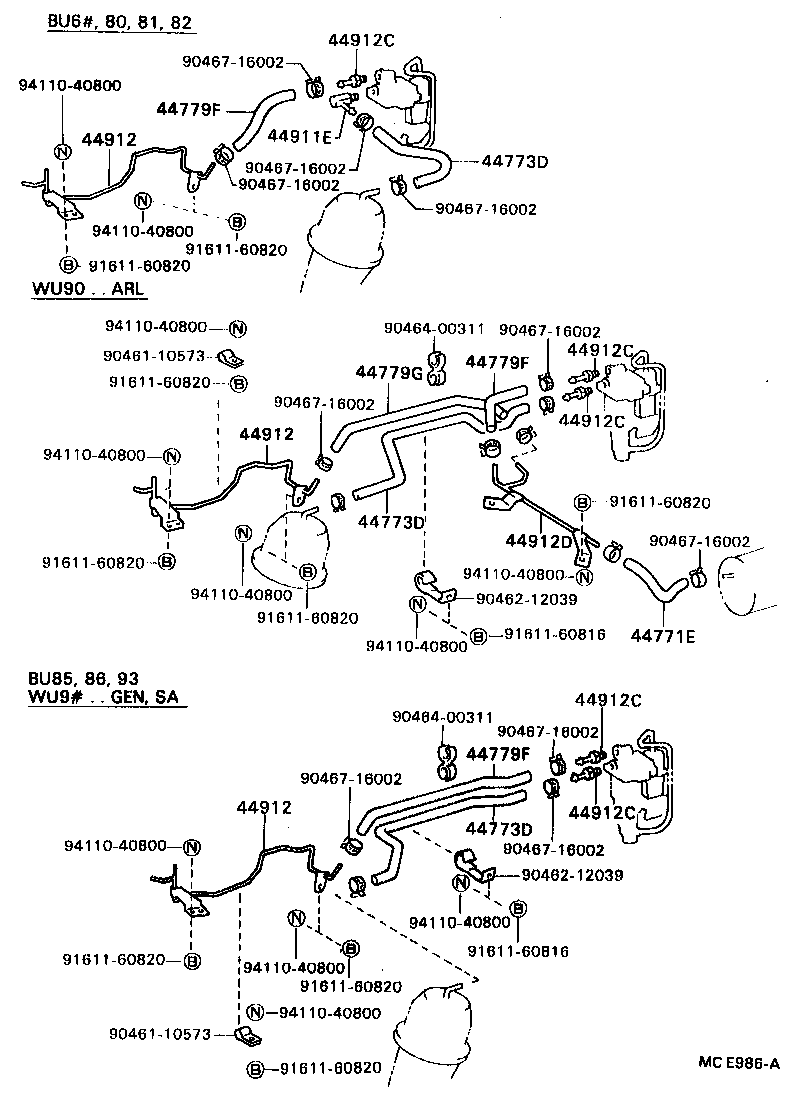  DYNA 200 |  EXHAUST BRAKE TUBE CLAMP