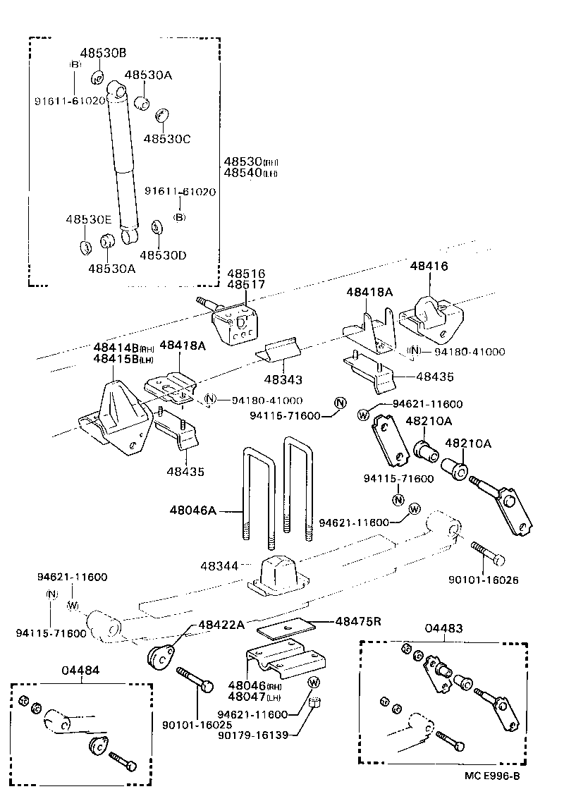  DYNA 200 |  REAR SPRING SHOCK ABSORBER