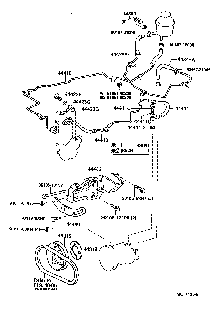  DYNA100 |  POWER STEERING TUBE